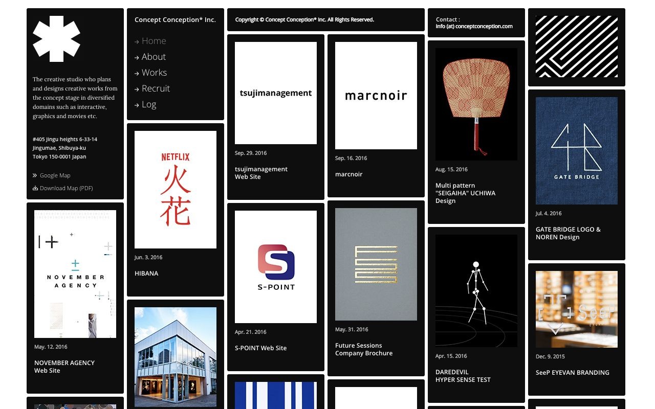Concept Conception* Inc.の制作実績と評判 | 東京都渋谷区の