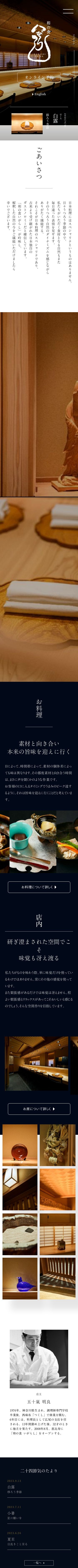 和の食いがらし様のスクショ(SPトップページ)
