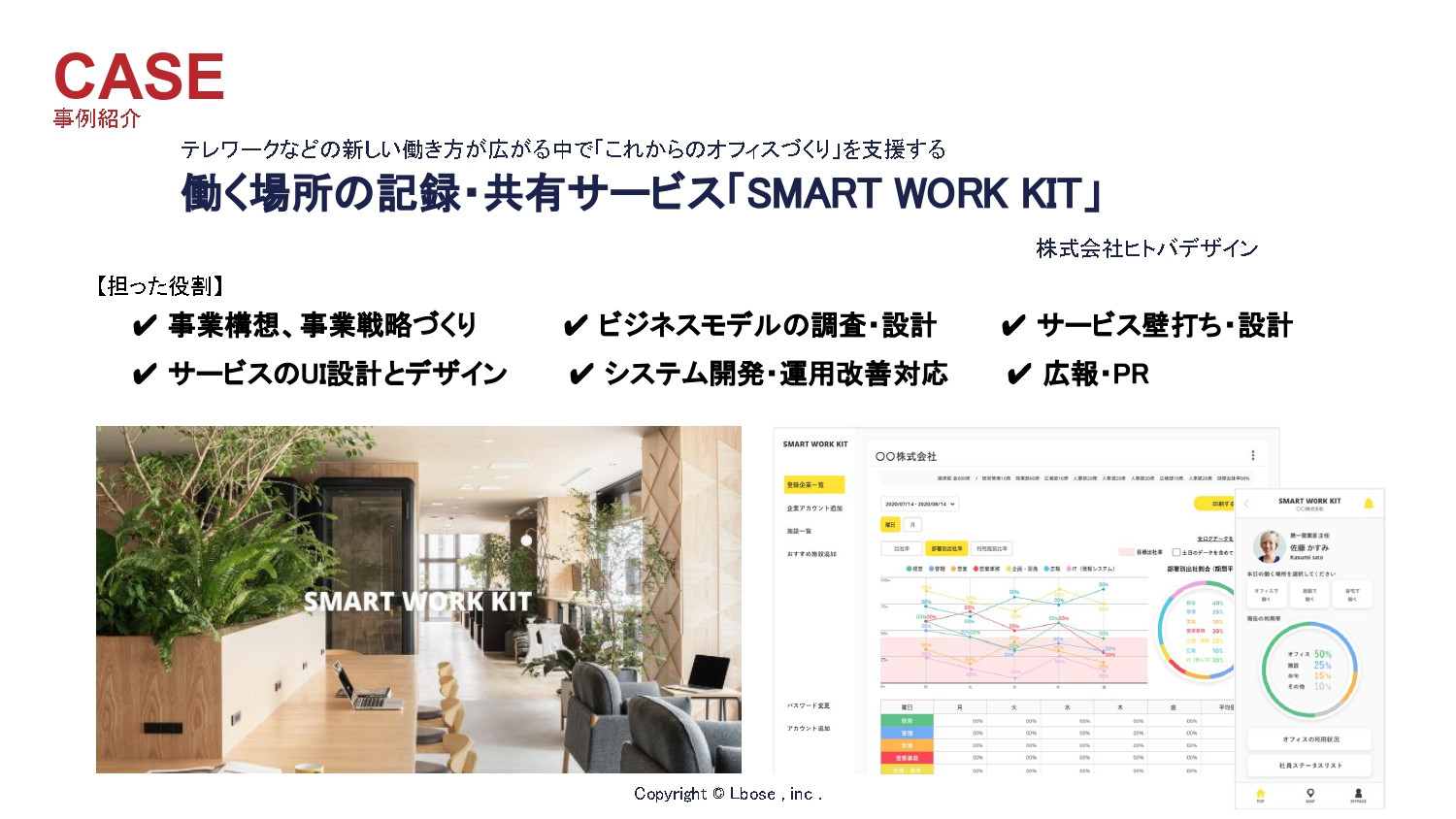 株式会社Lbose(エルボーズ） - 会社案内・新規事業開発支援「ATTEND biz」事業案内 - {(7 + 1)}ページ目