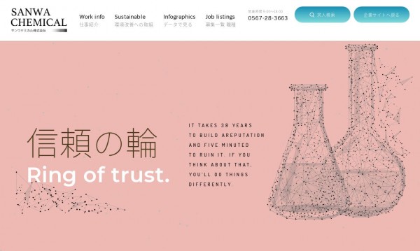 誇りを醸成する採用ブランディング　サンワケミカル様