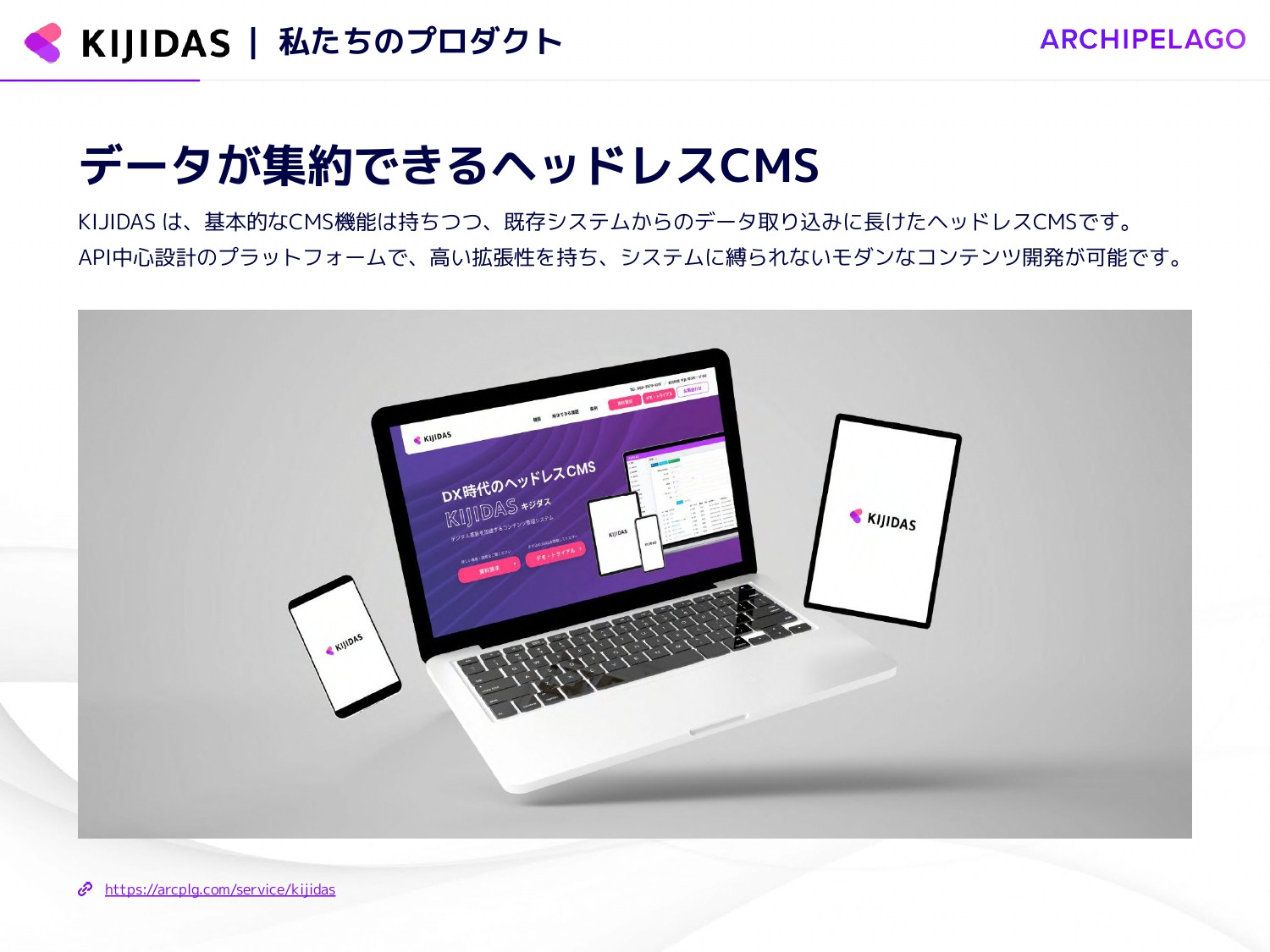 ARCHIPELAGO株式会社 - ARCHIPELAGO会社案内 - {(11 + 1)}ページ目