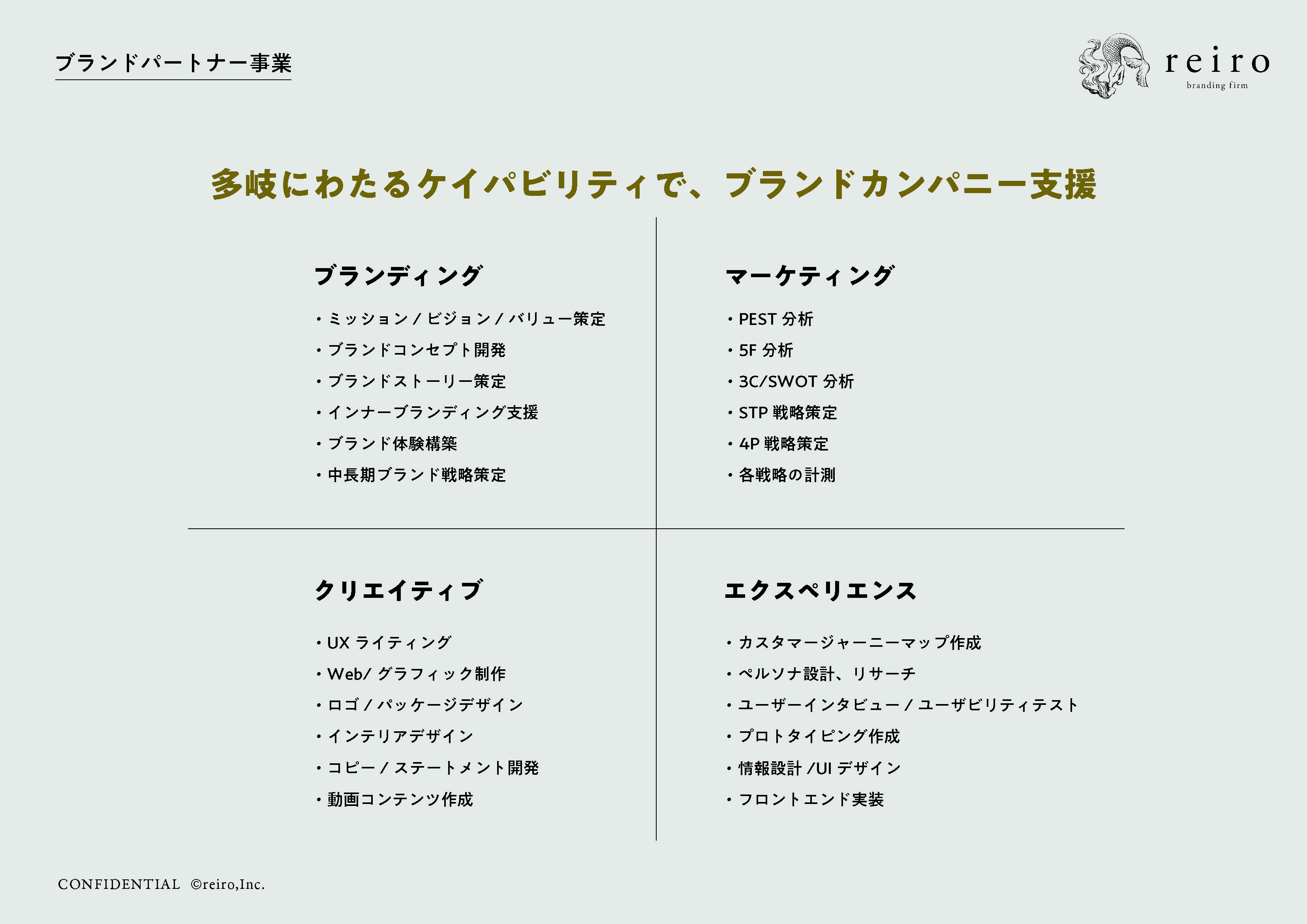 株式会社レイロ - ブランドクリエイティブ_ポートフォリオ - {(43 + 1)}ページ目