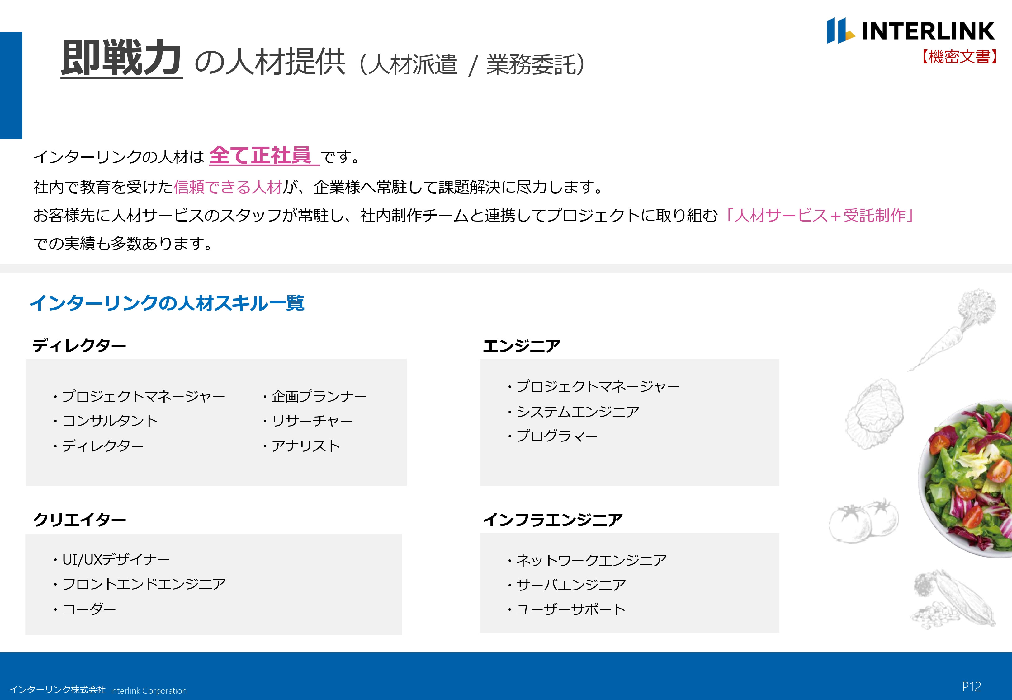 インターリンク株式会社 - 会社概要 - {(11 + 1)}ページ目