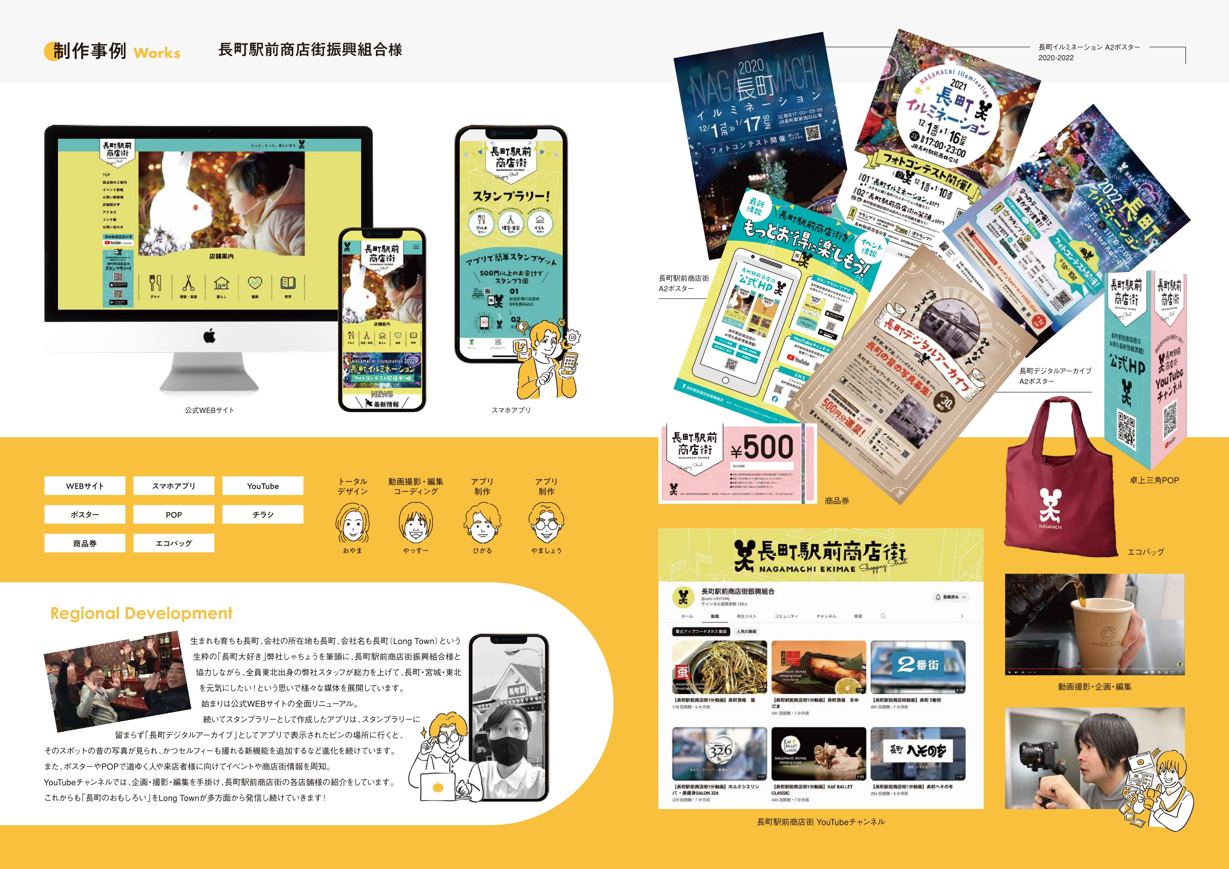 株式会社Long Town - 会社案内 - {(3 + 1)}ページ目