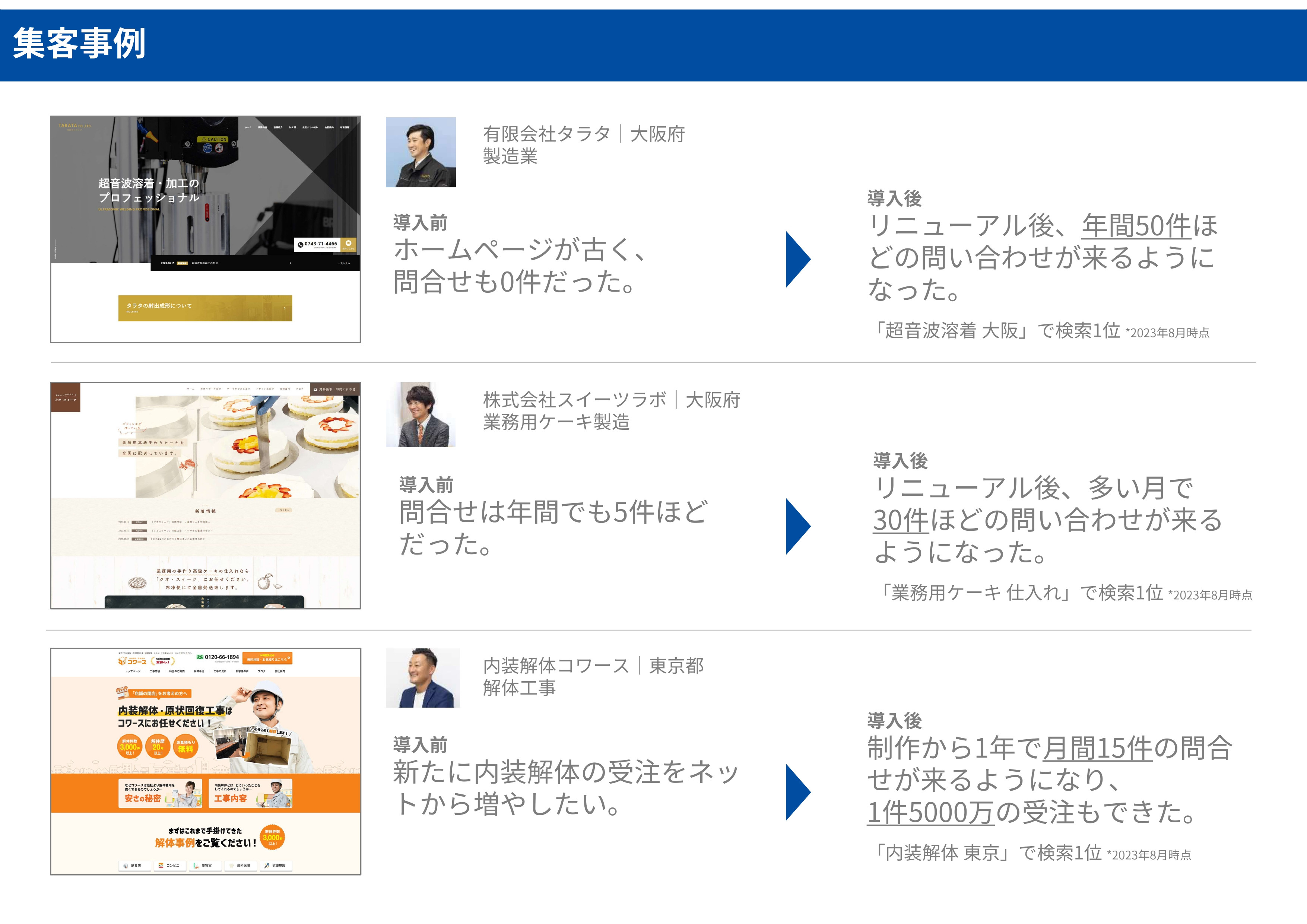 株式会社リエイト - 会社案内 - {(5 + 1)}ページ目