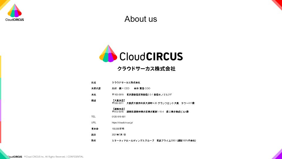 クラウドサーカス株式会社 - Web制作サービス概要資料 - {(40 + 1)}ページ目