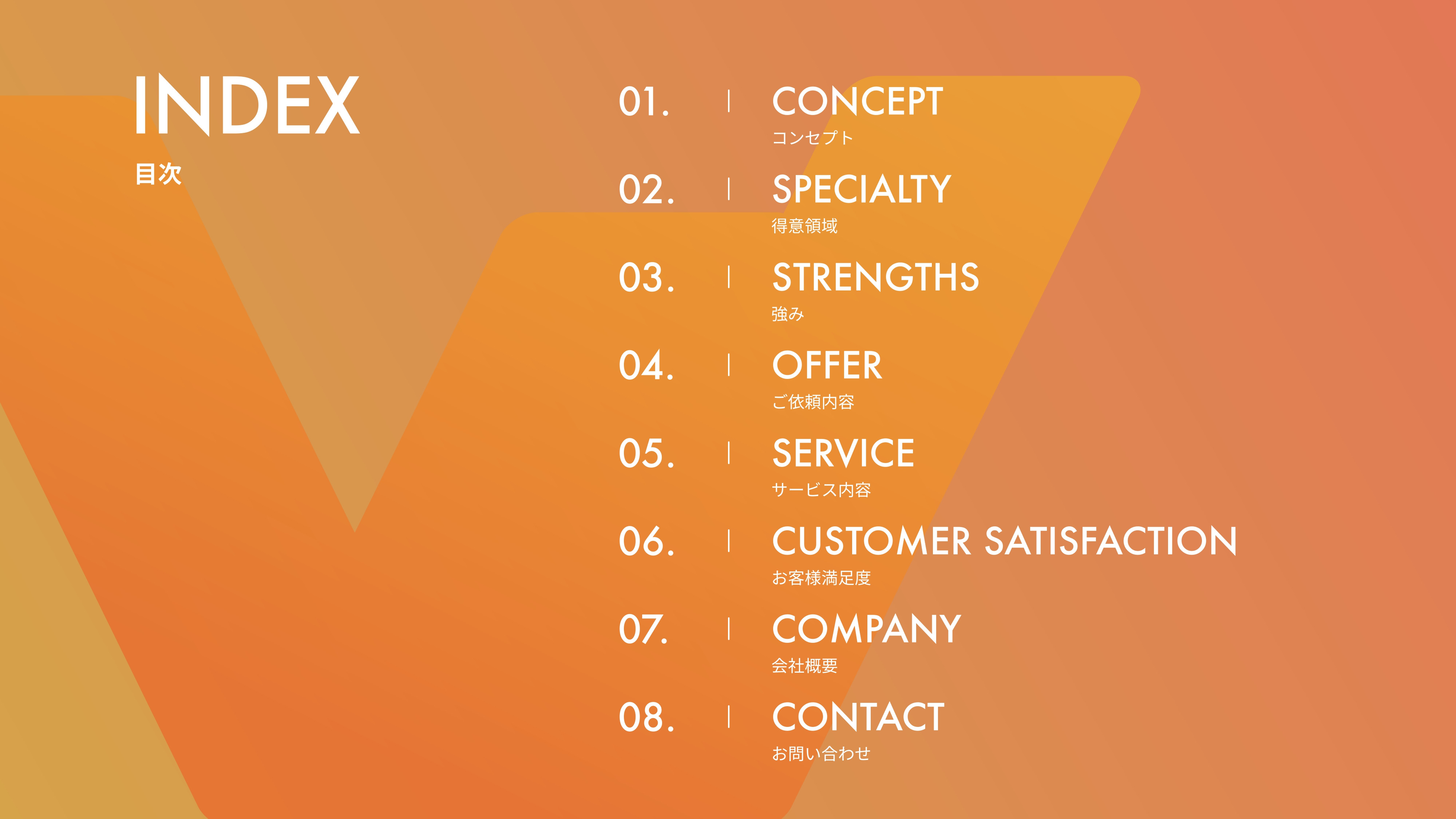 株式会社ワクタス - 会社案内資料 - {(1 + 1)}ページ目
