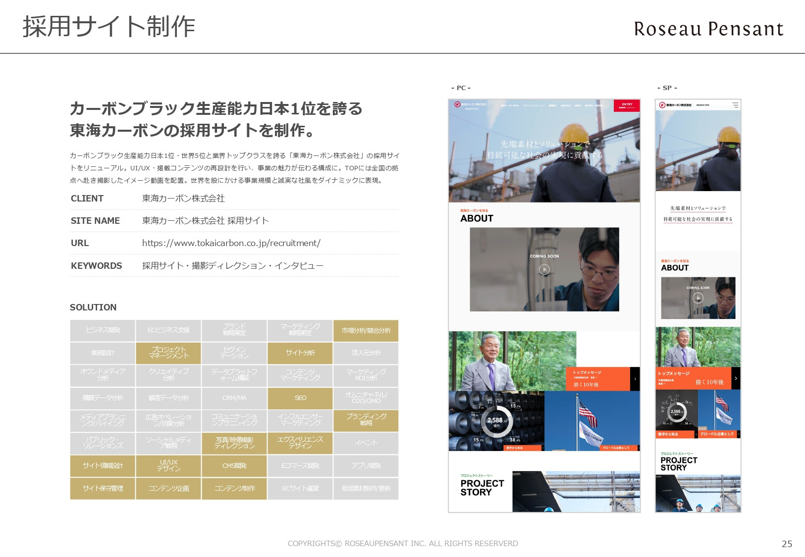 株式会社Roseau Pensant（ロゾパンサン） - 会社案内 - {(26 + 1)}ページ目