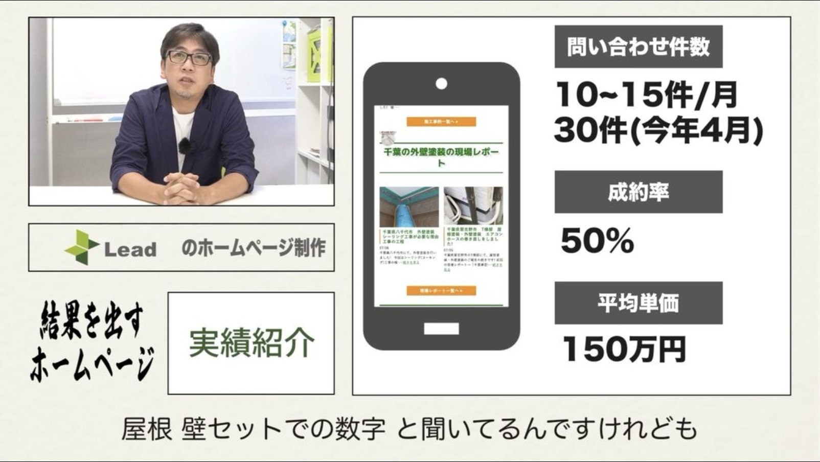 株式会社Lead - YouTubeで公開しております『ホームページ制作 Lead』で検索ください - {(0 + 1)}ページ目