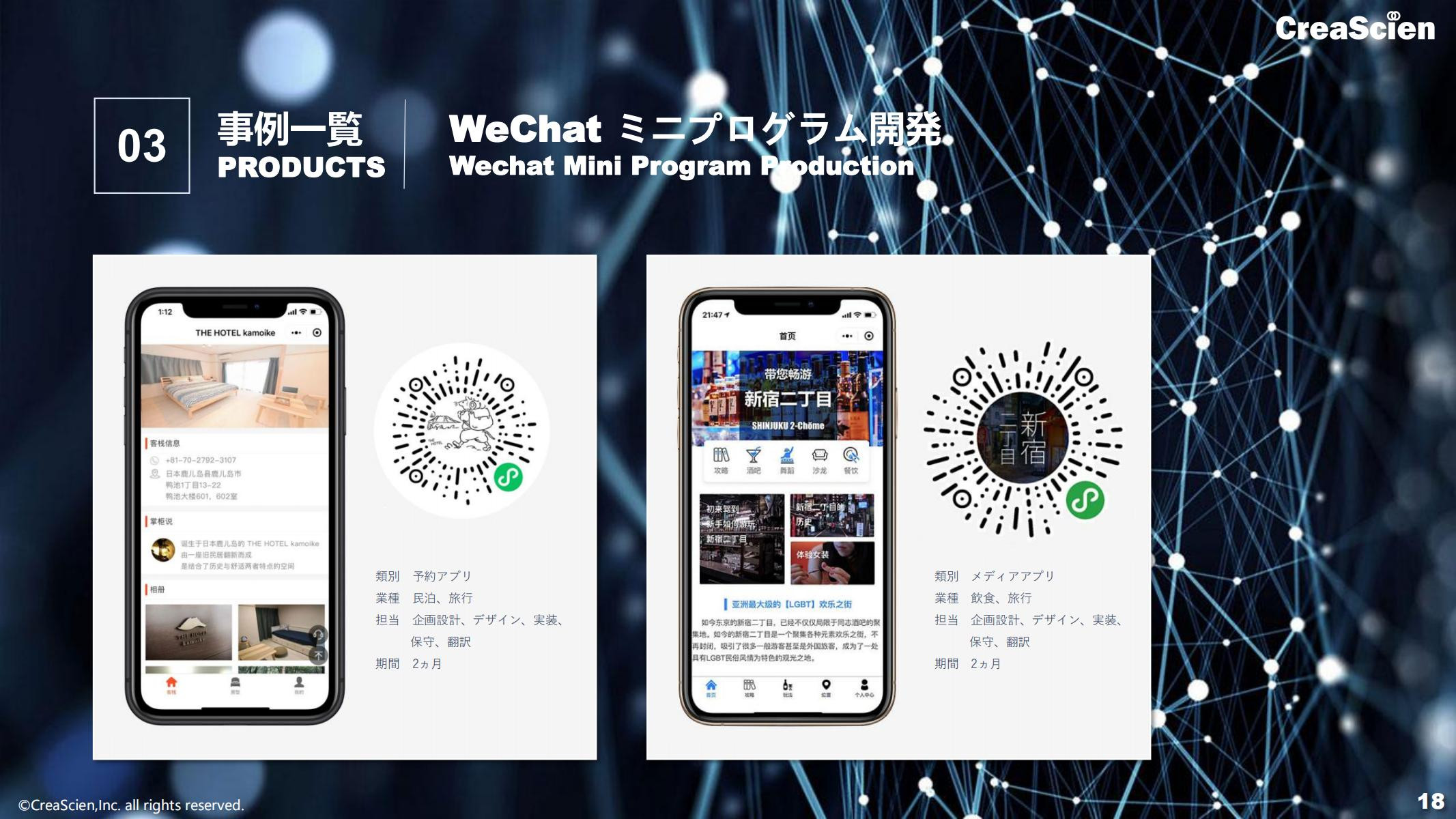 株式会社クリエイサイエン - 会社案内 - {(17 + 1)}ページ目