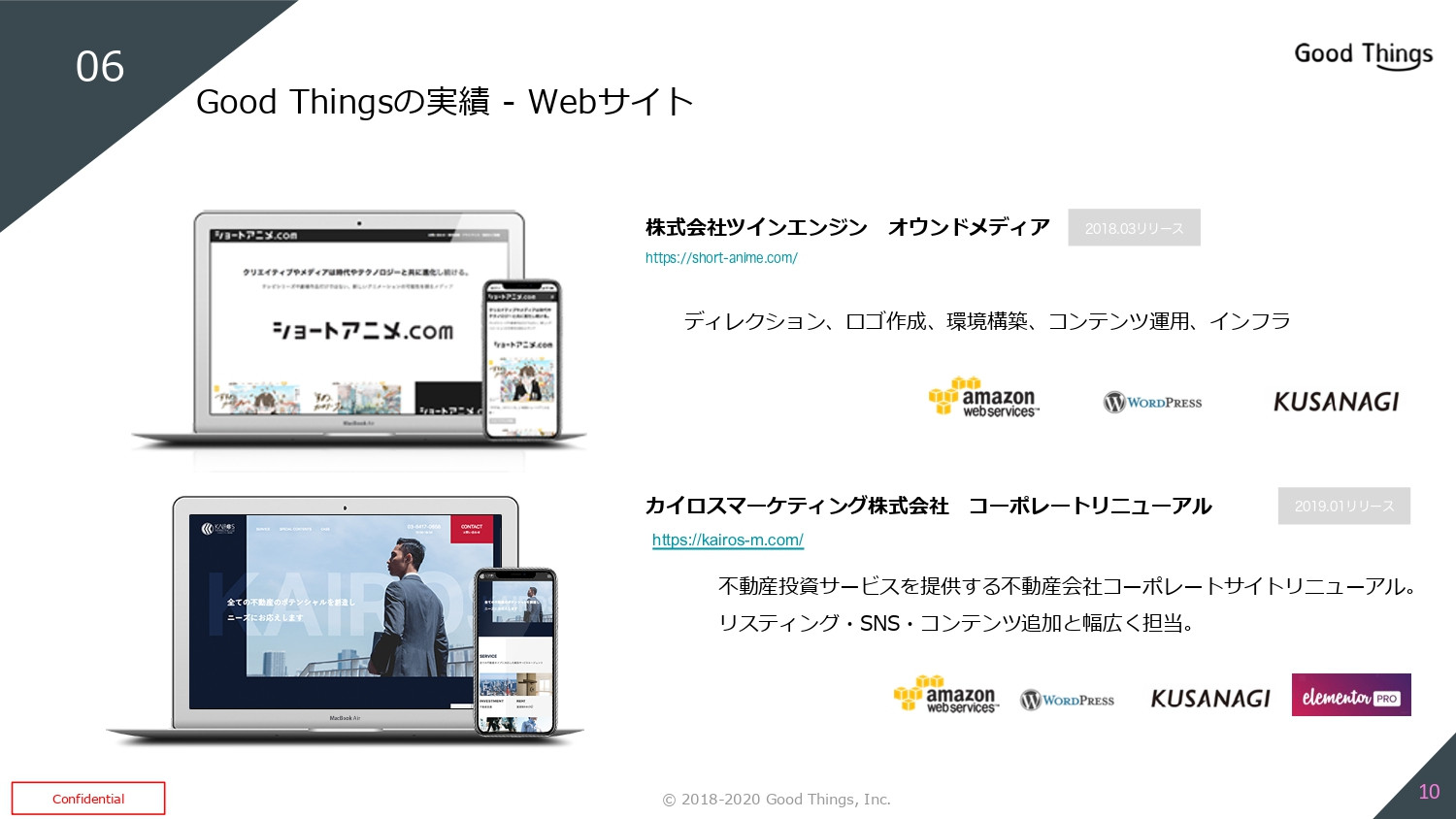 Good Things合同会社 - 会社案内（事例あり） - {(6 + 1)}ページ目
