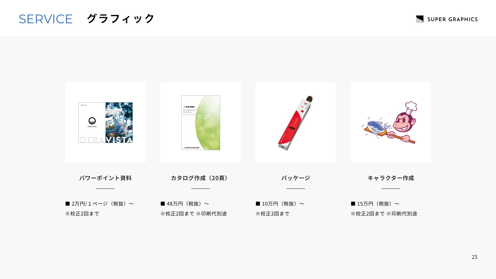 株式会社スーパーグラフィックス - 会社案内（2025年） - {(22 + 1)}ページ目