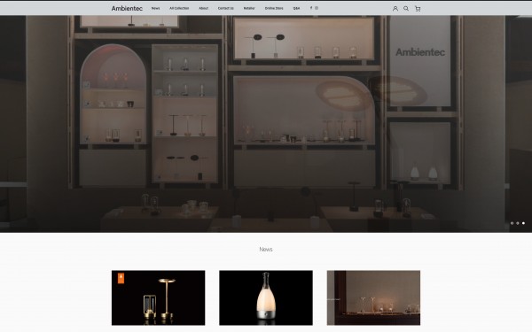 【Shopify構築】アンビエンテック公式/株式会社アンビエンテック