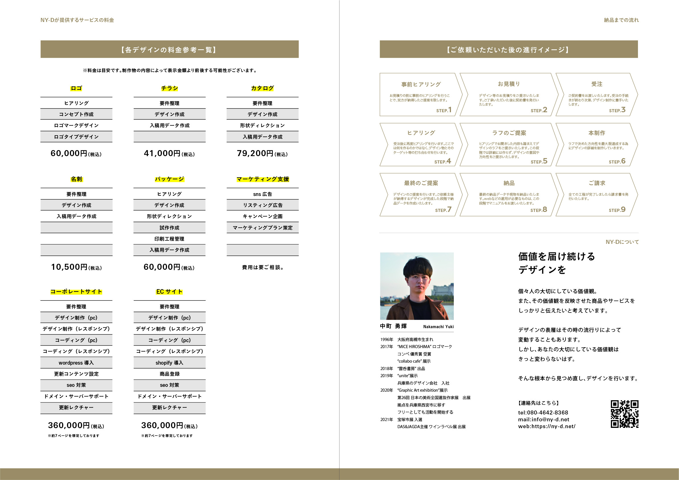 NY-D - 事業案内 - {(5 + 1)}ページ目