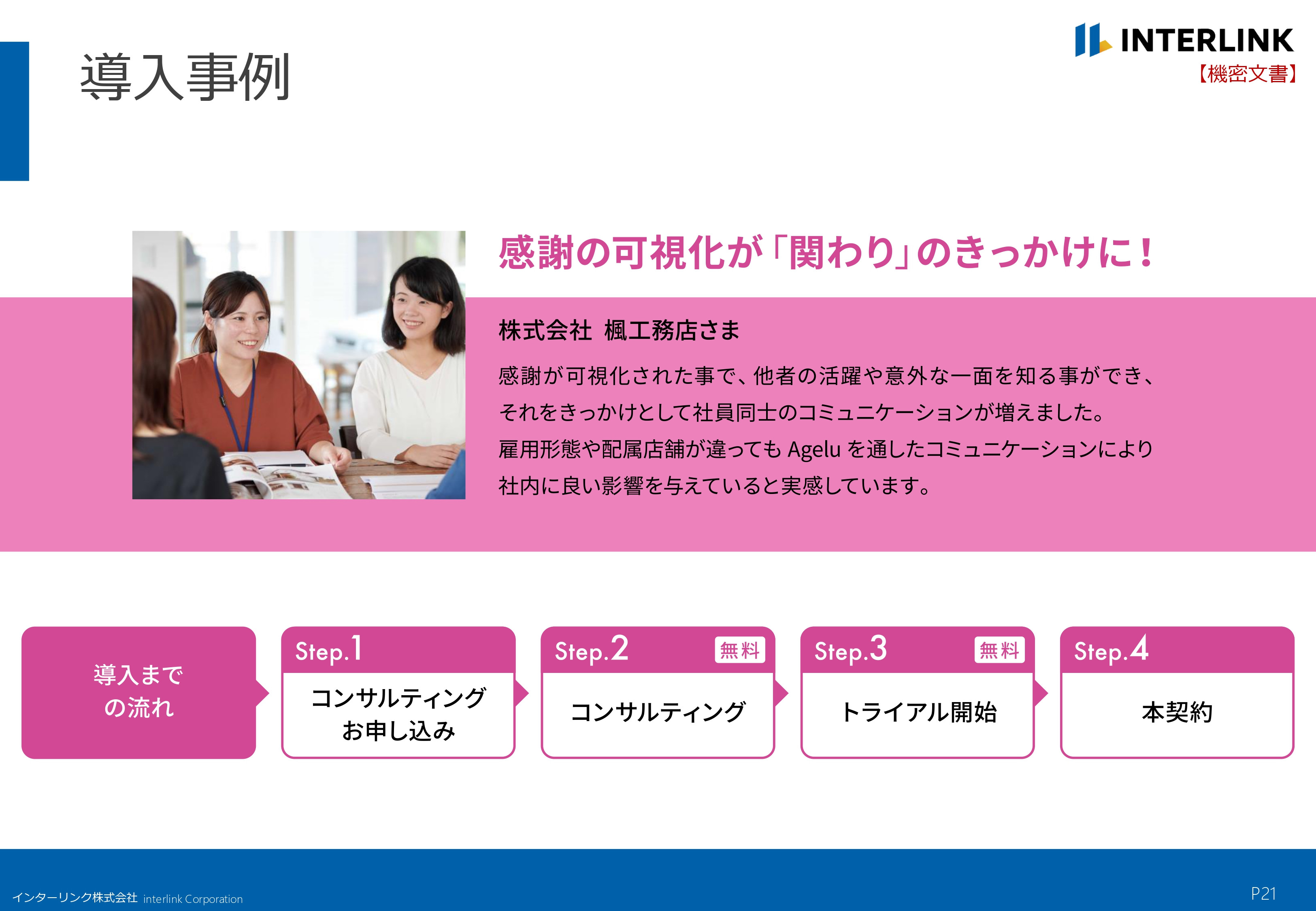 インターリンク株式会社 - 会社概要 - {(20 + 1)}ページ目