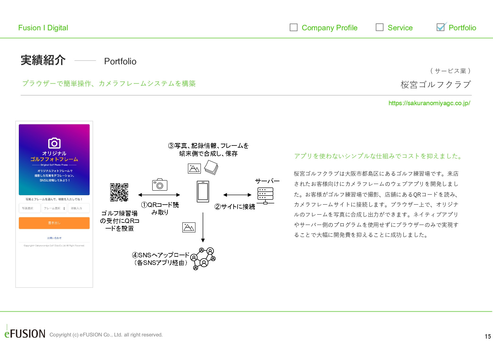 株式会社イー・フュージョン - 実績資料 - {(14 + 1)}ページ目