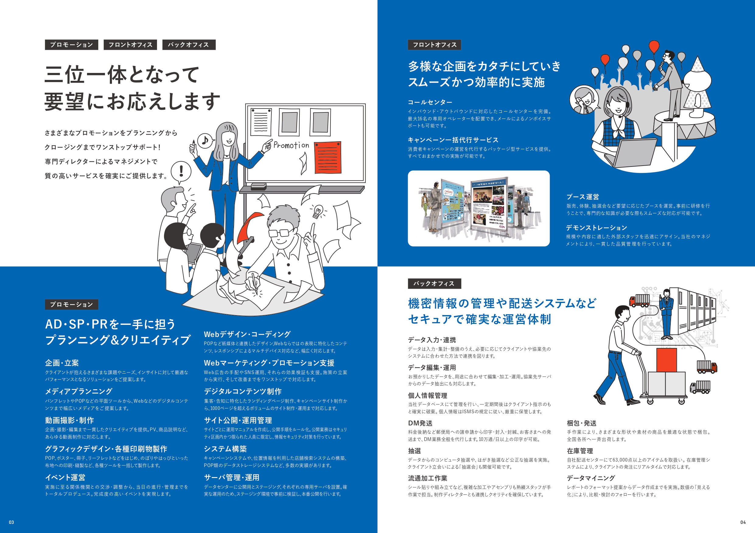 株式会社ブンカ - 会社案内 - {(2 + 1)}ページ目