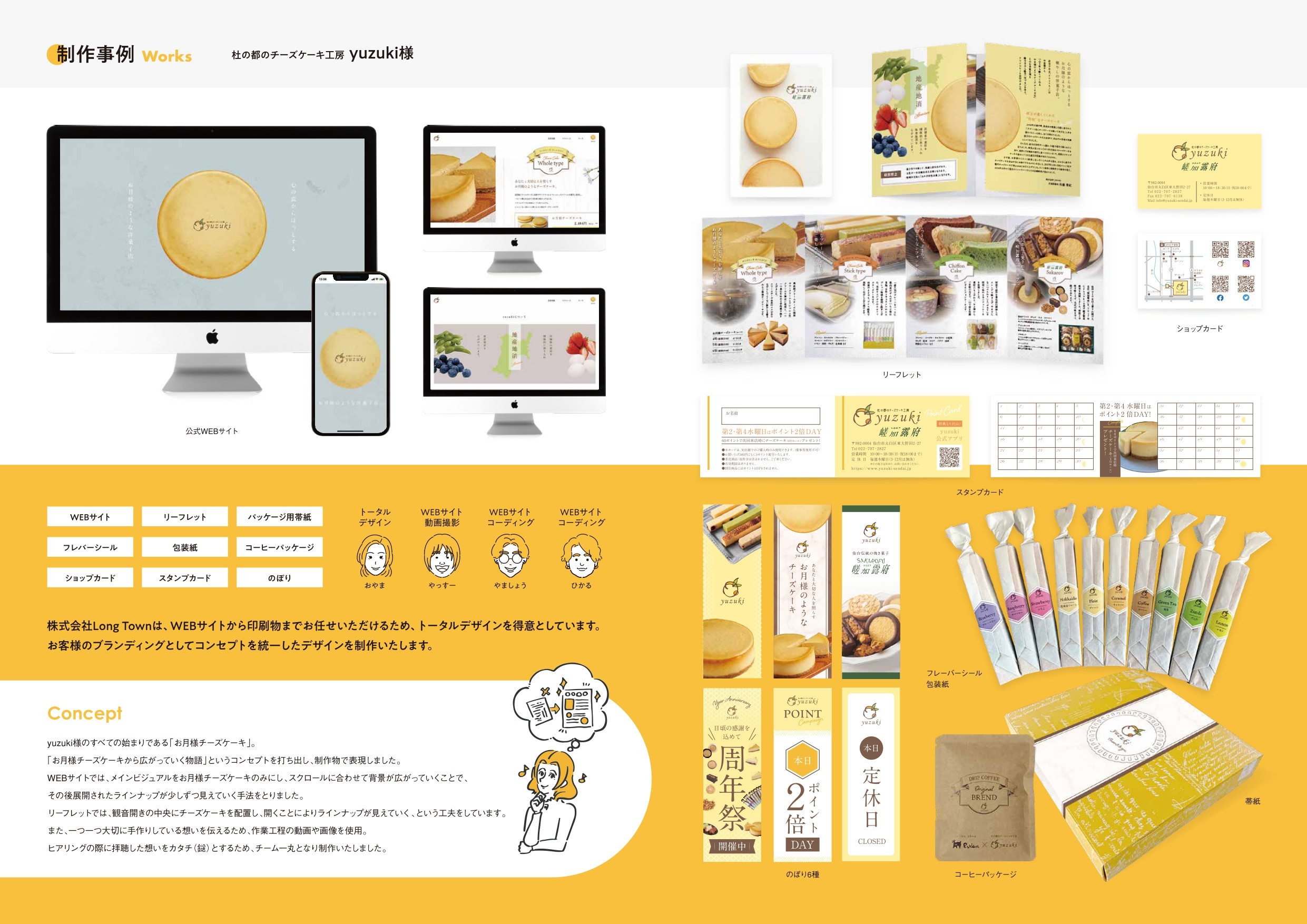 株式会社Long Town - 会社案内 - {(2 + 1)}ページ目