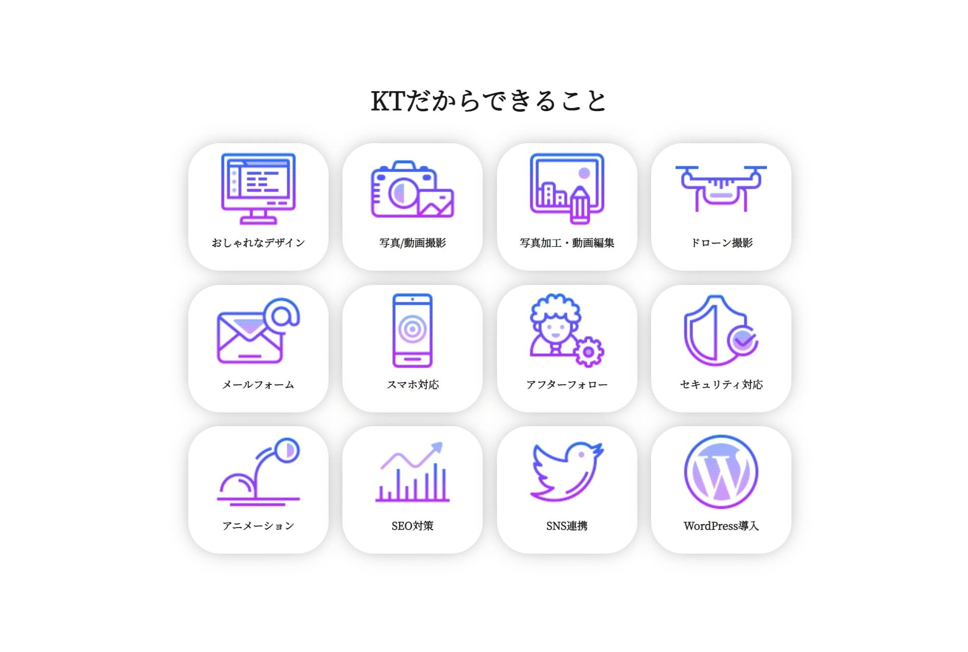 KT-Graph - Web制作について - {(2 + 1)}ページ目
