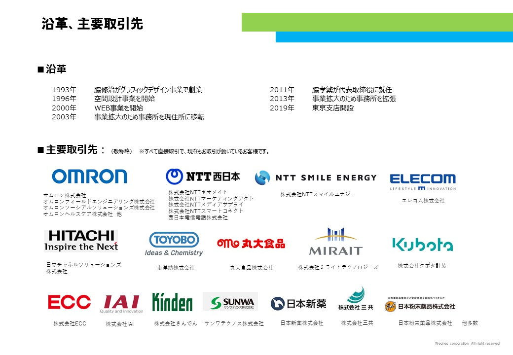 株式会社ウエンズ - BtoBWEB制作サービスご案内 - {(8 + 1)}ページ目