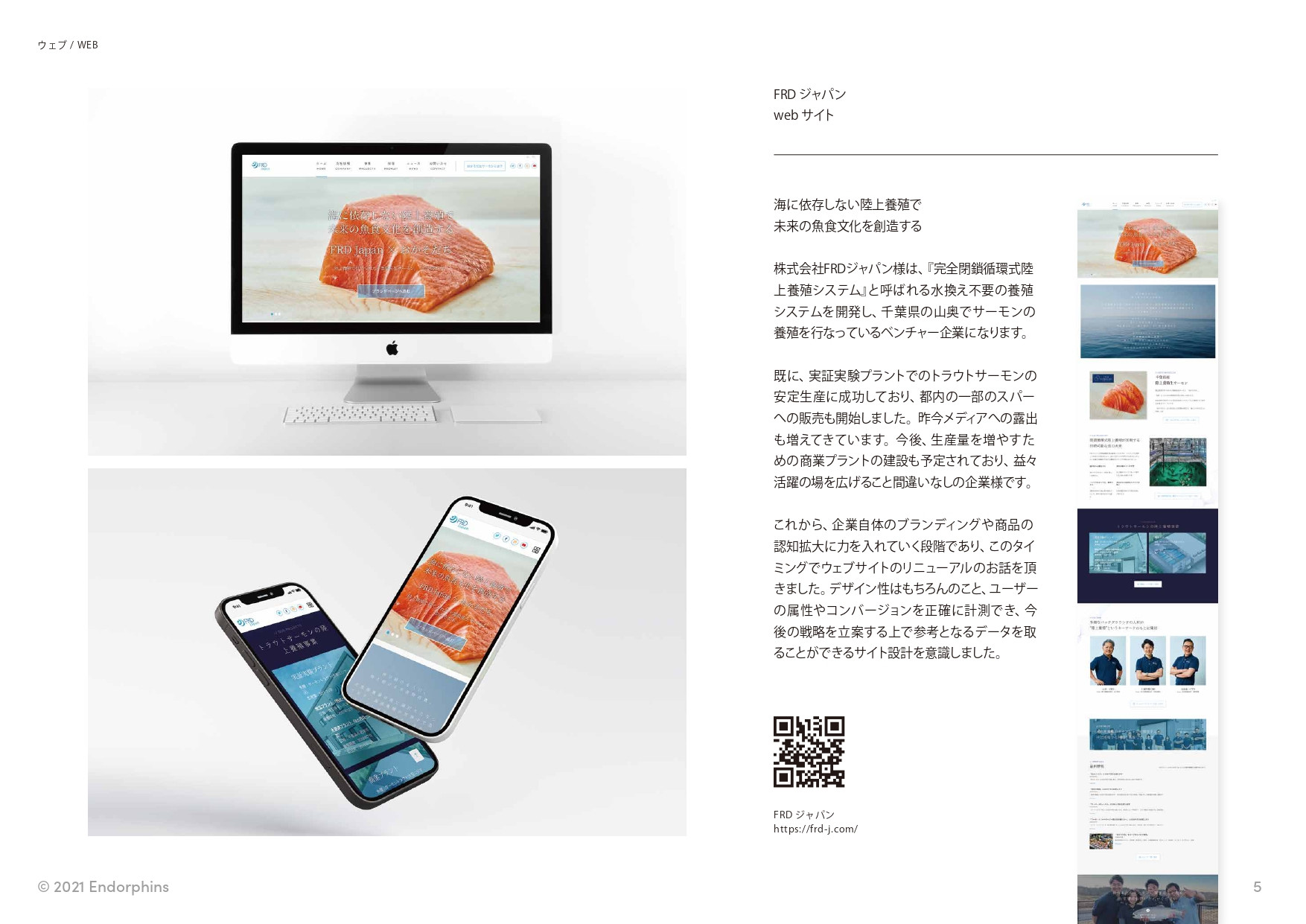 合同会社 エンドルフィンズ - 制作実績 / ポートフォリオ - {(5 + 1)}ページ目