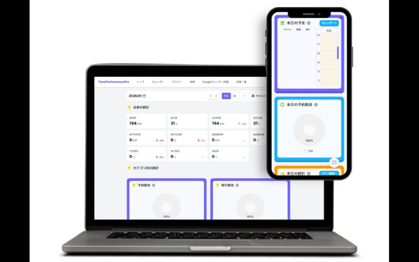 時間管理系SaaS｜業務効率化Webアプリを開発