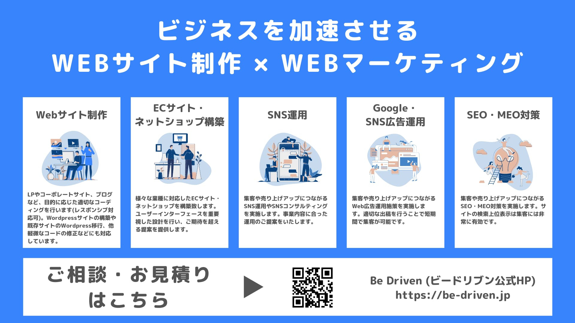 Be Driven (ビードリブン) - 制作案内 - {(0 + 1)}ページ目