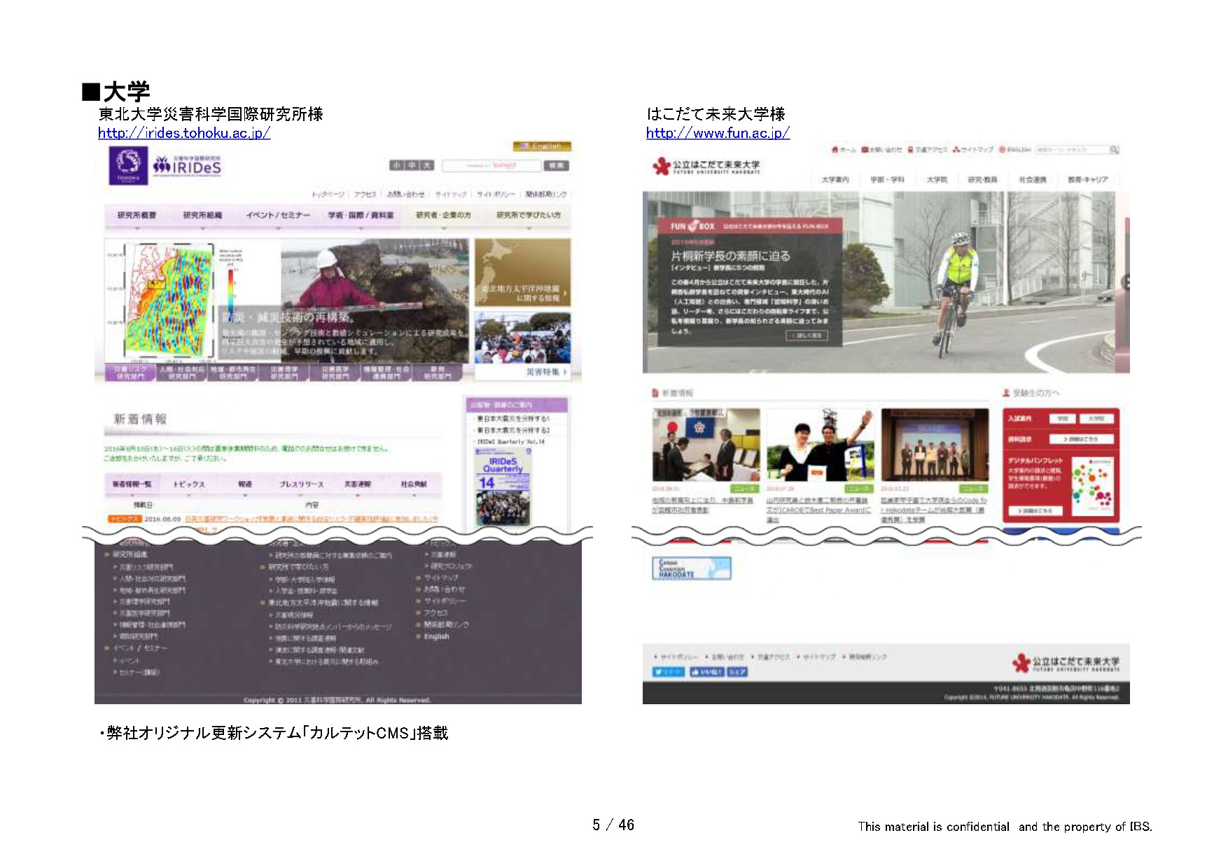 有限会社アイビーソリューション - アイビーソリューション制作実績（抜粋） - {(4 + 1)}ページ目