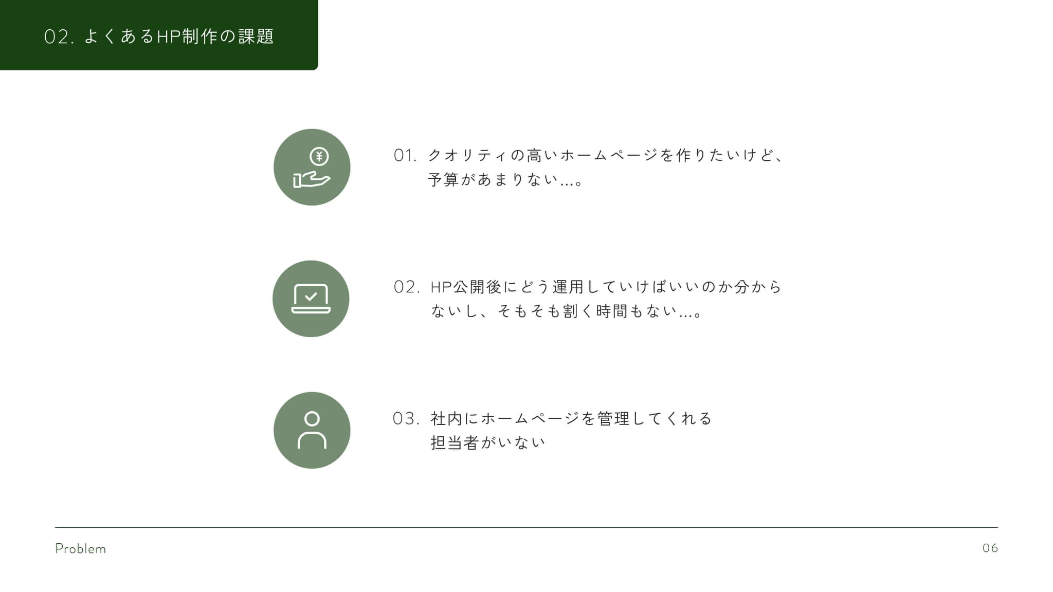 enn web. - サービス案内資料 - {(5 + 1)}ページ目