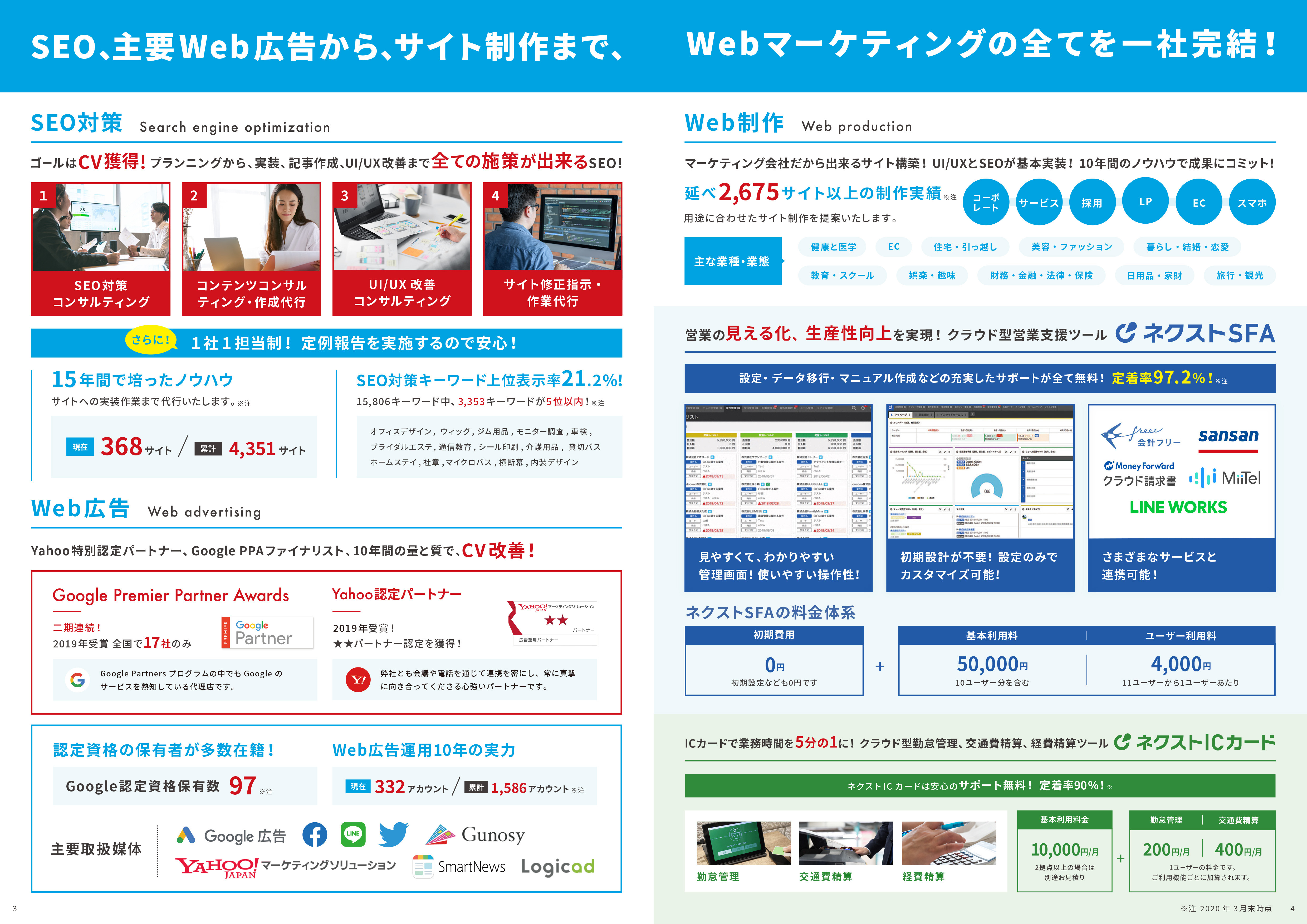 株式会社ジオコード - 株式会社ジオコード 会社案内 - {(2 + 1)}ページ目