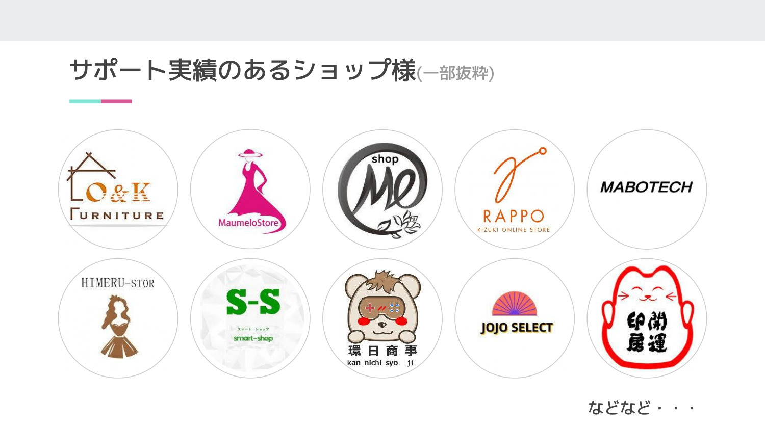 E-be-A株式会社 - 【ECコンサルサポート】サービス資料 - {(16 + 1)}ページ目