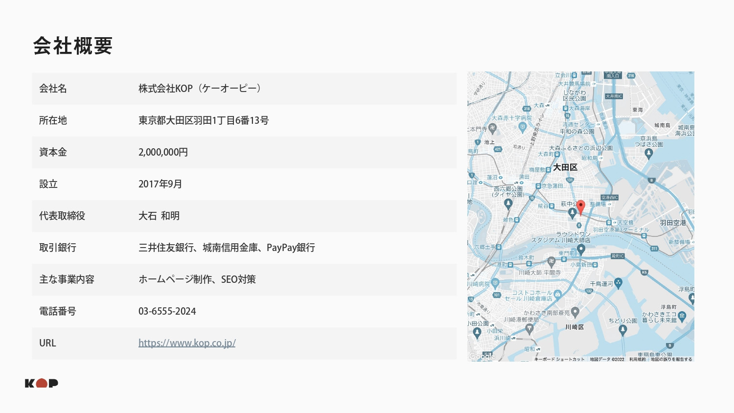株式会社KOP - ToC店舗向け制作案内 - {(3 + 1)}ページ目