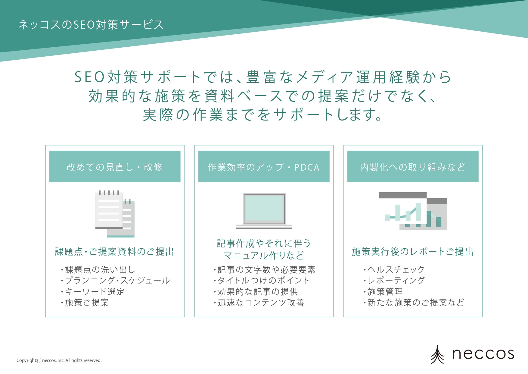 株式会社ネッコス - 会社概要 - {(25 + 1)}ページ目