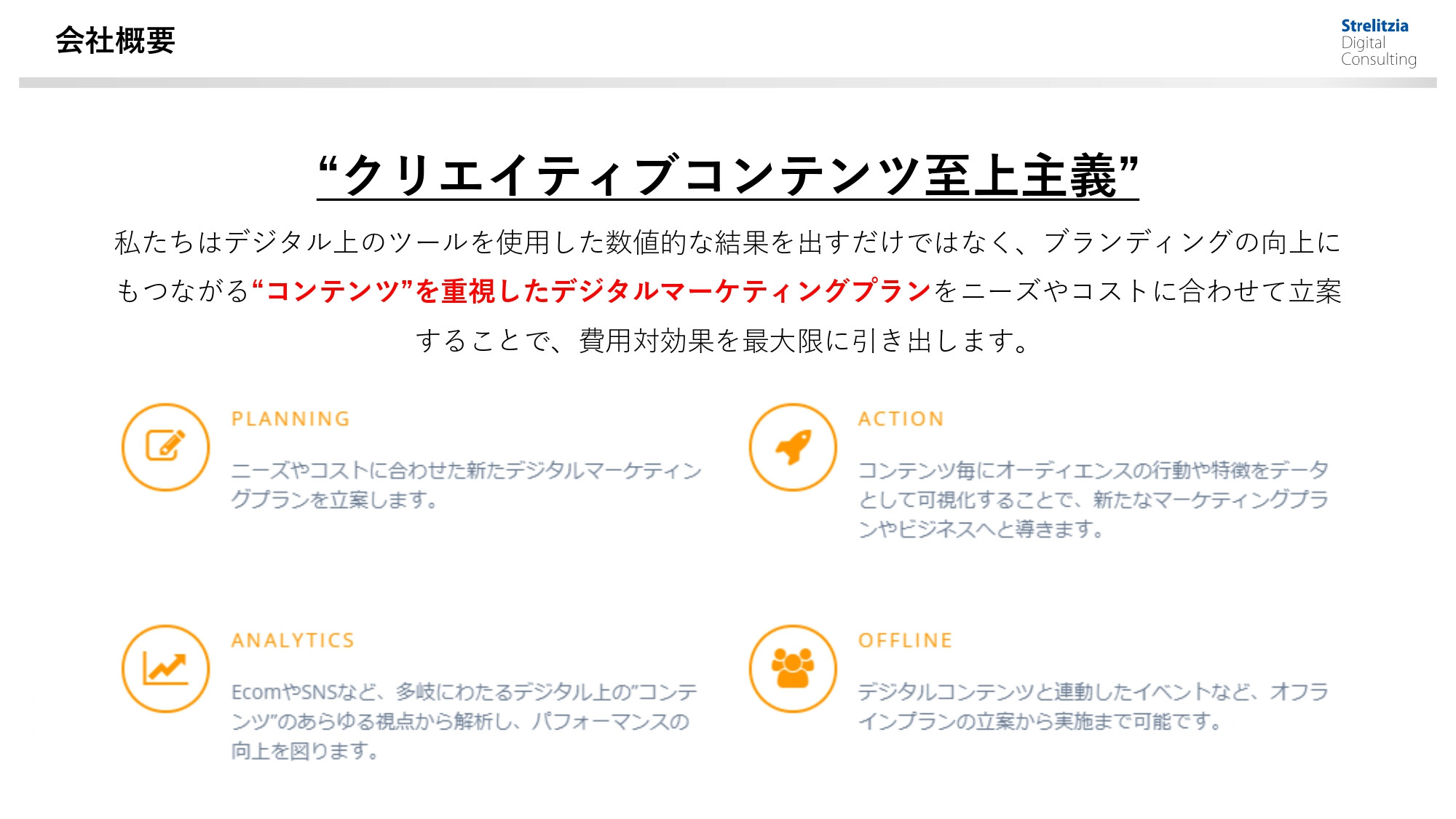ストレリチアデジタルコンサルティング合同会社 - 制作実績資料 - {(2 + 1)}ページ目