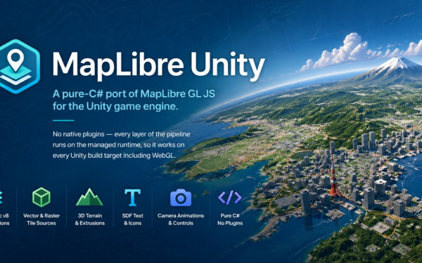 株式会社キャスタルの実績 - MapLibre Unity