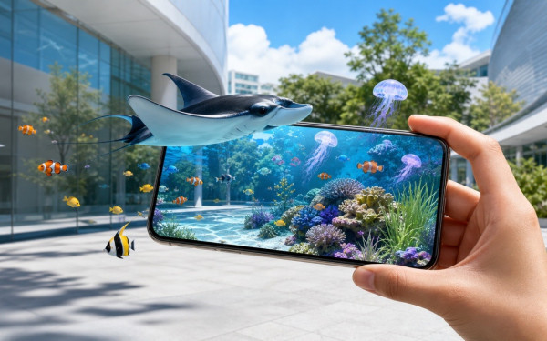 株式会社キャスタルの実績 - WebAR水族館