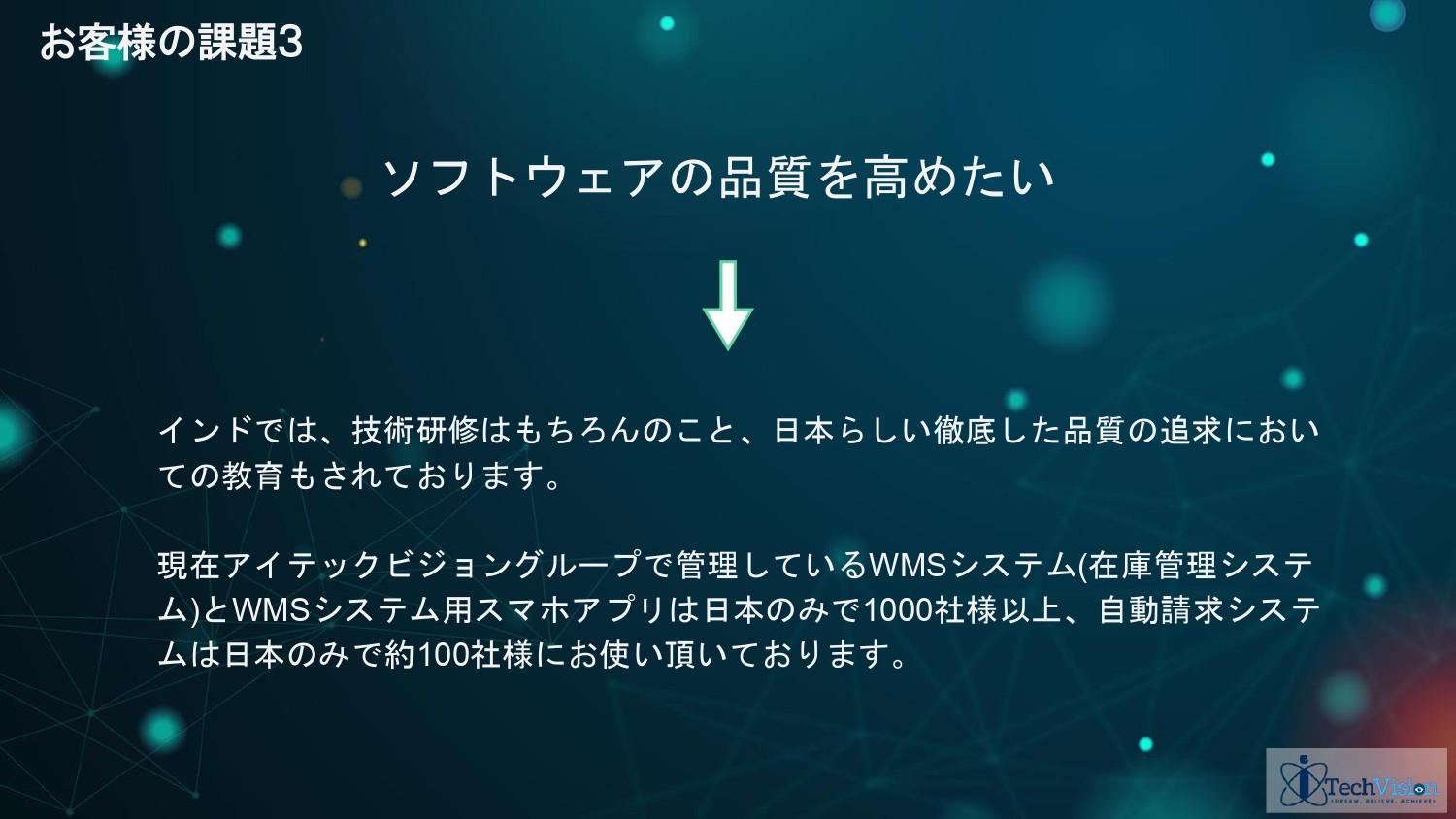株式会社Sarasa Service - アイテックビジョンジャパン ポートフォリオ - {(8 + 1)}ページ目