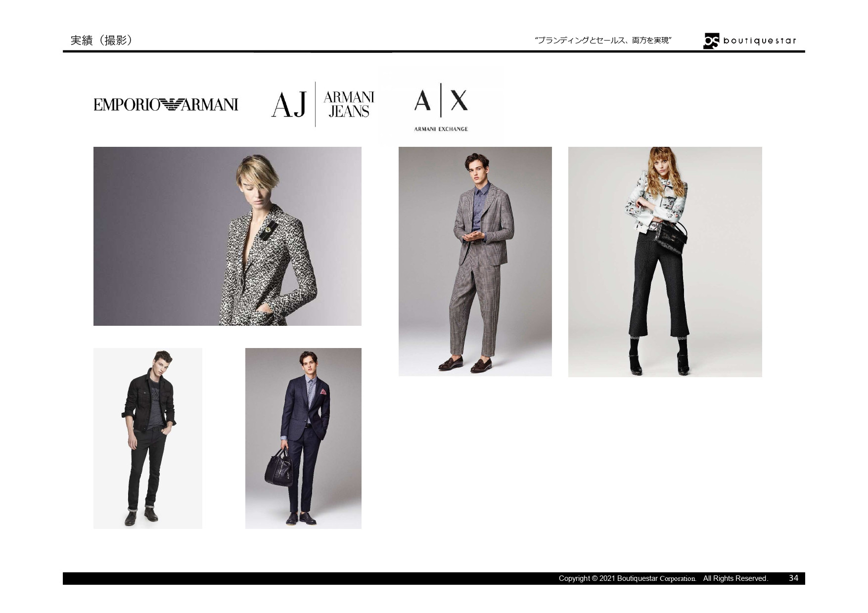 Boutiquestar Inc. | 株式会社ブティックスター - 会社案内・実績資料 - {(33 + 1)}ページ目