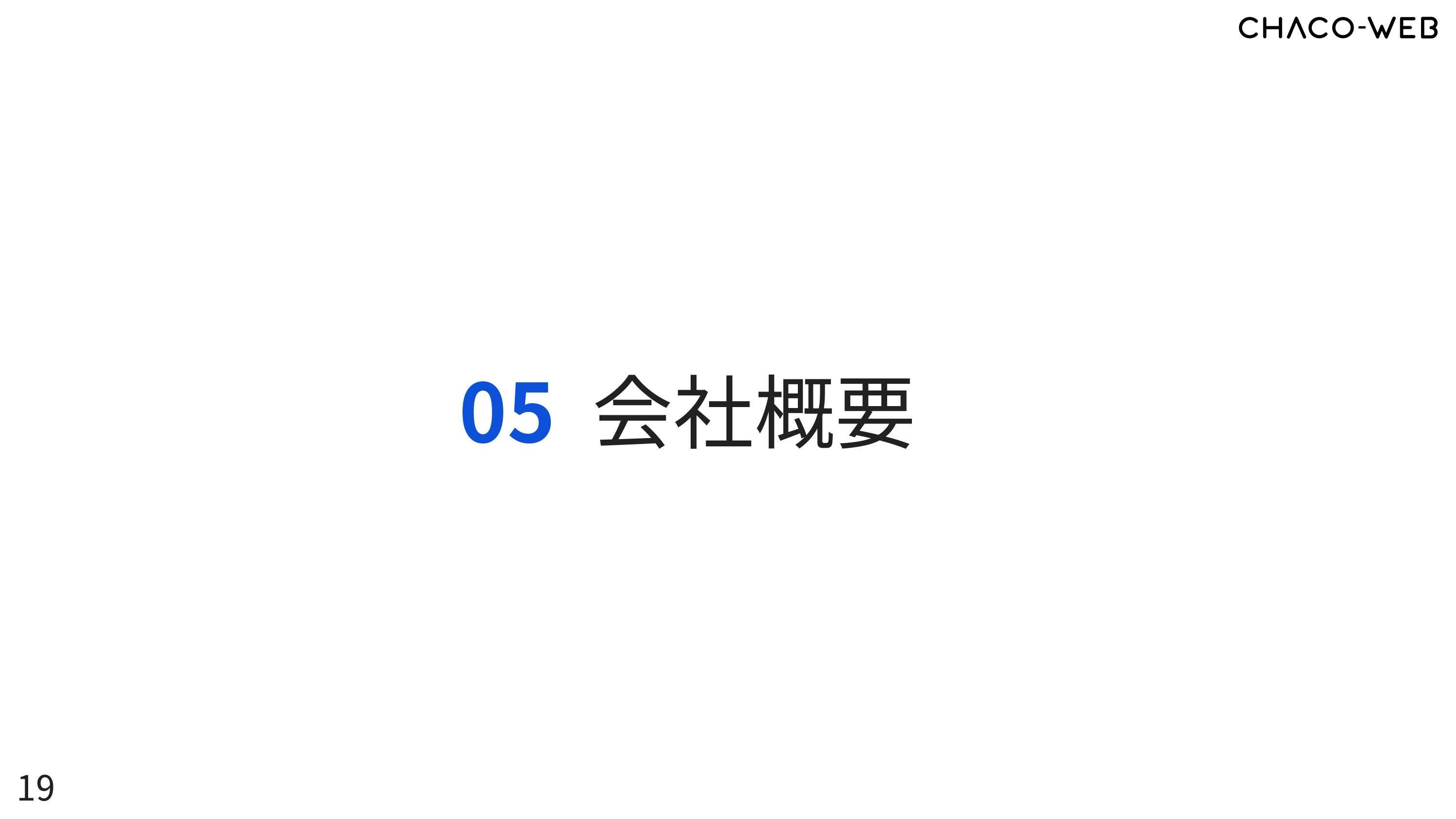 株式会社Cyber Cats(チャコウェブ) - チャコウェブサービス案内 - {(18 + 1)}ページ目