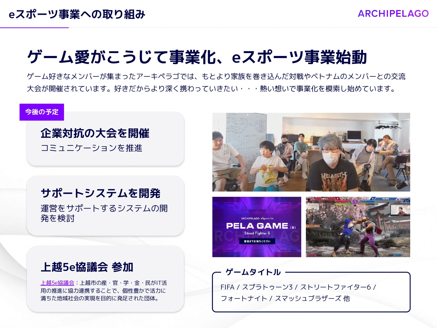 ARCHIPELAGO株式会社 - ARCHIPELAGO会社案内 - {(12 + 1)}ページ目