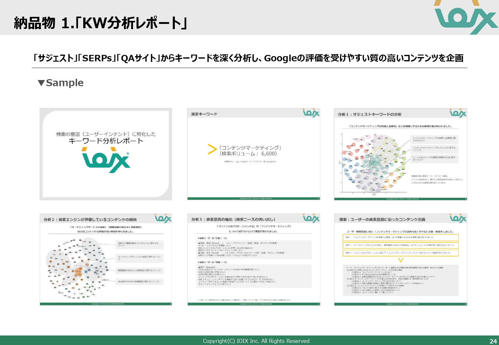 アイオイクス株式会社 - Webコンサルティングご提案資料(SEO・CRO) - {(24 + 1)}ページ目