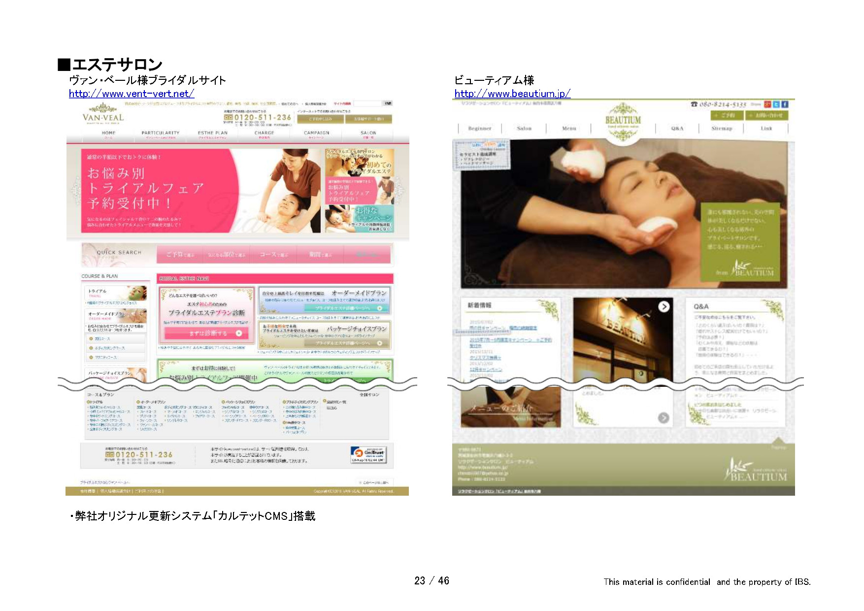 有限会社アイビーソリューション - アイビーソリューション制作実績（抜粋） - {(22 + 1)}ページ目