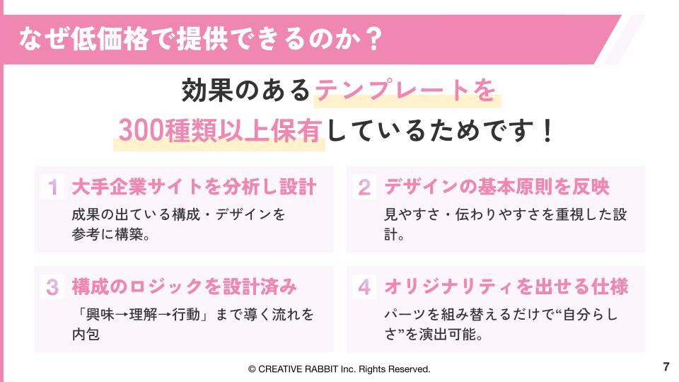 クリエイティブラビット株式会社 - 会社説明資料 - {(6 + 1)}ページ目