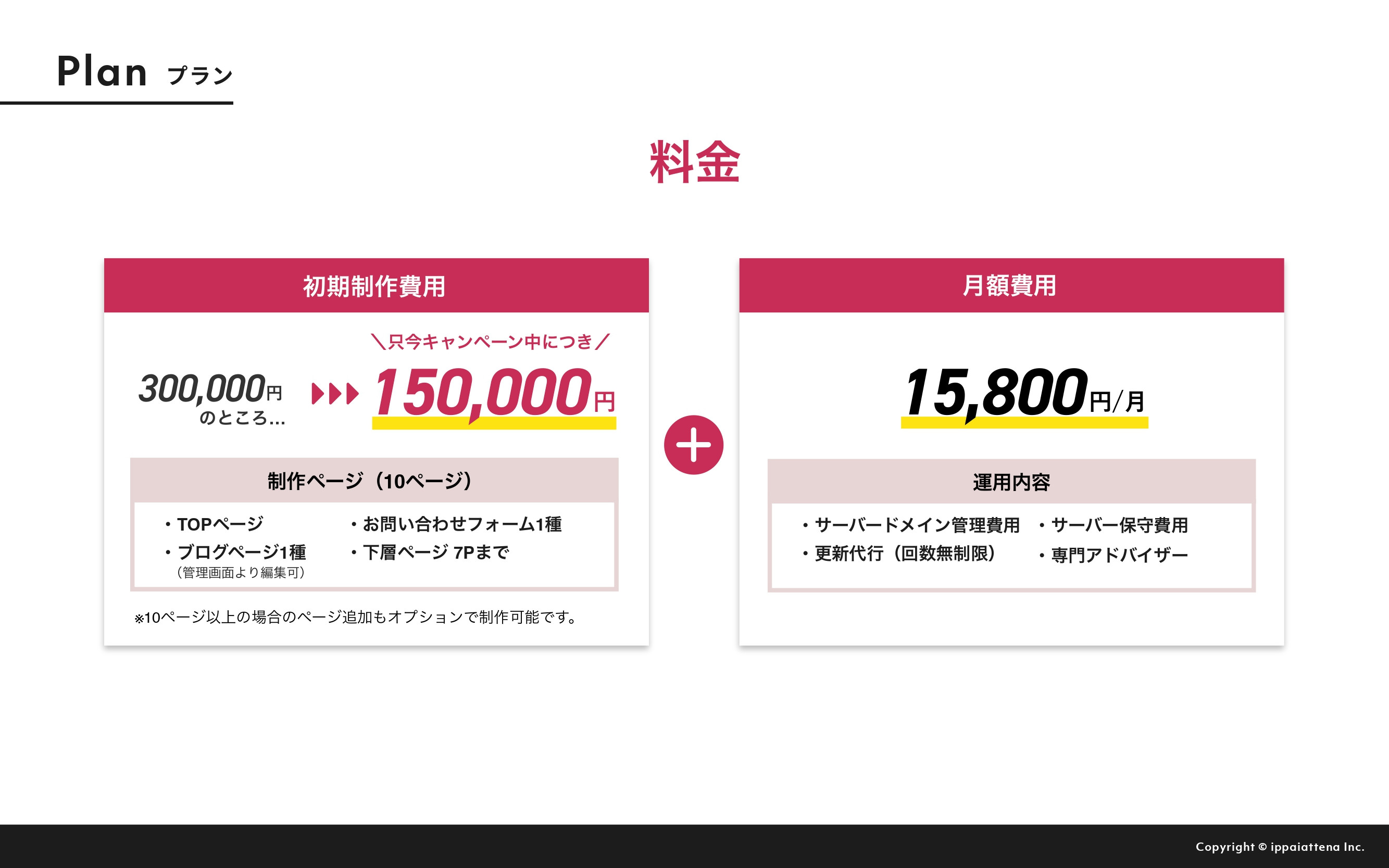 株式会社イッパイアッテナ - 月額定額制プラン『saisai』 - {(15 + 1)}ページ目