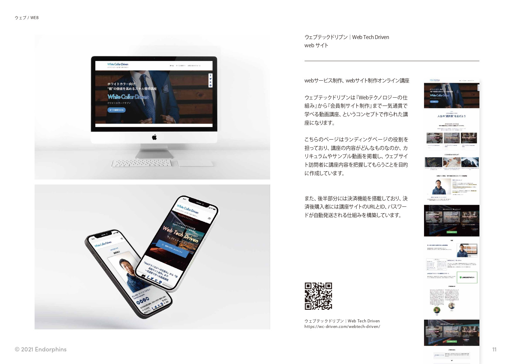 合同会社 エンドルフィンズ - 制作実績 / ポートフォリオ - {(11 + 1)}ページ目