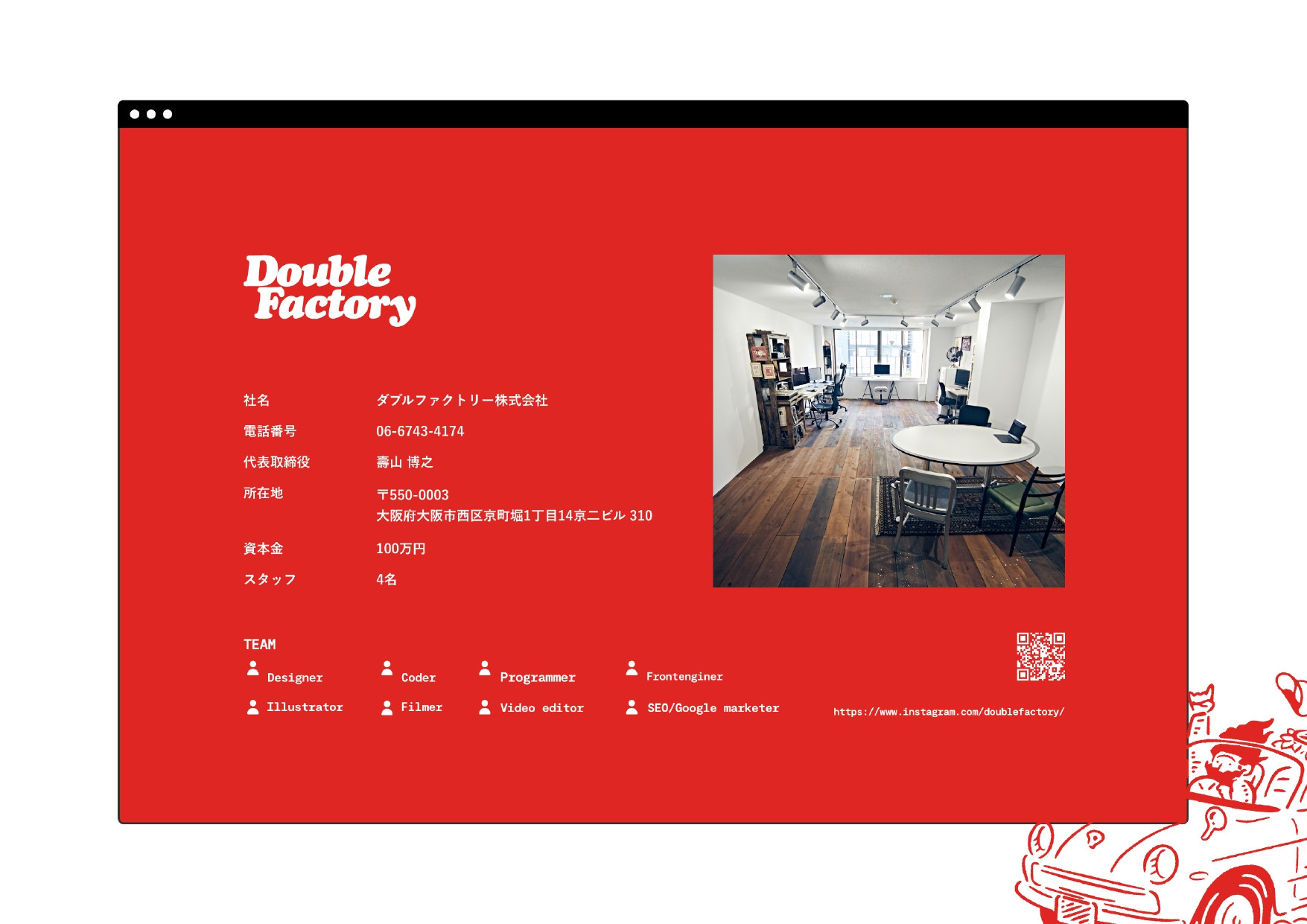 ダブルファクトリー株式会社の制作実績と評判 | 大阪府大阪市のホームページ制作会社 | Web幹事