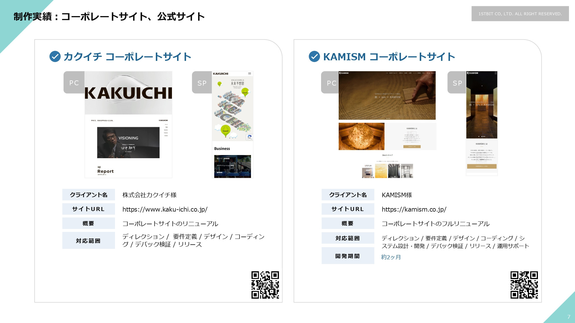 株式会社ファーストビット - 会社・実績紹介 - {(6 + 1)}ページ目