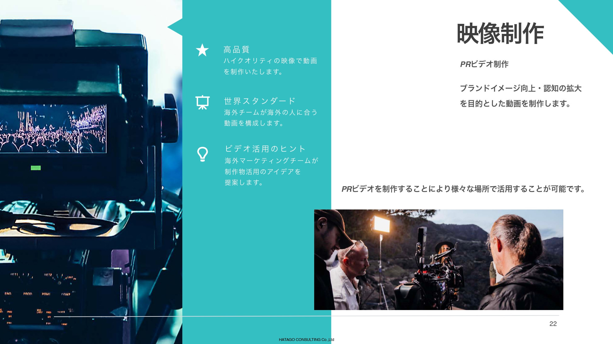 株式会社HATAGO CONSULTING - HATAGO CONSULTING総合資料 - {(21 + 1)}ページ目