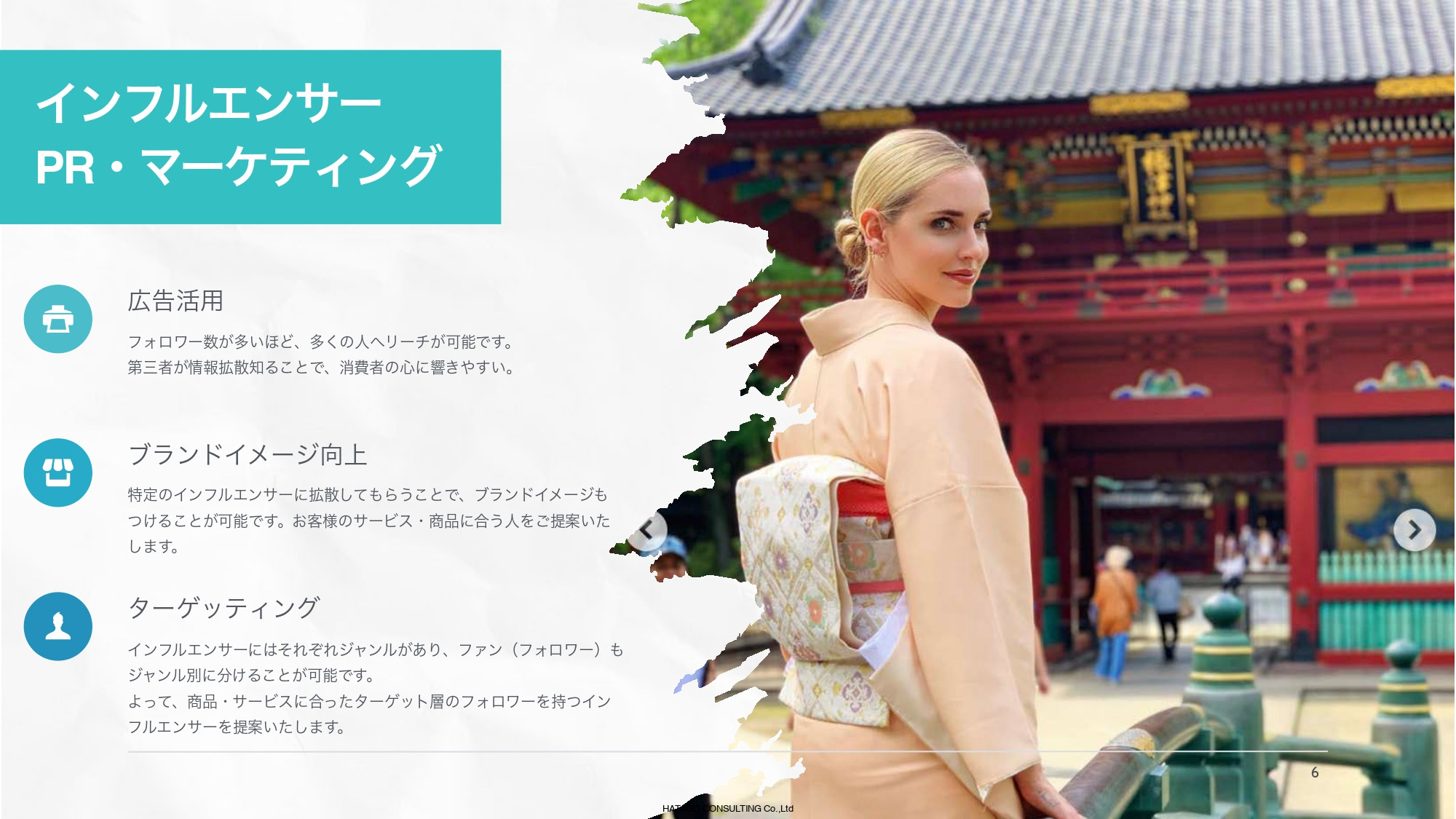 株式会社HATAGO CONSULTING - HATAGO CONSULTING総合資料 - {(5 + 1)}ページ目