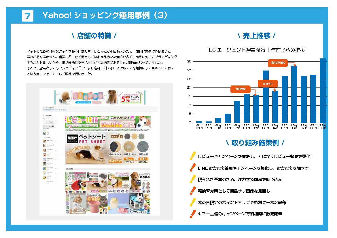 有限会社ブレイントラスト - ECサポート案内資料 - {(11 + 1)}ページ目